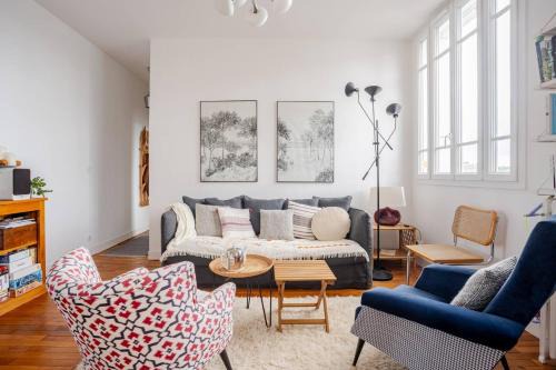 Richebourg - Saint-Clement Casa | Chambre chez l'habitant - Arty & Élégante - SDB privée