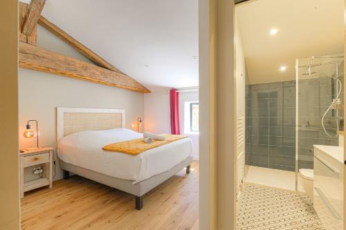 Denice Cama Y Desayuno | Chambre Comfort - Ancien Cuvage des Pierres Dorée