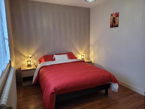 Le Puy-Saint-Bonnet Casa | Chambre confortable et chaleureuse