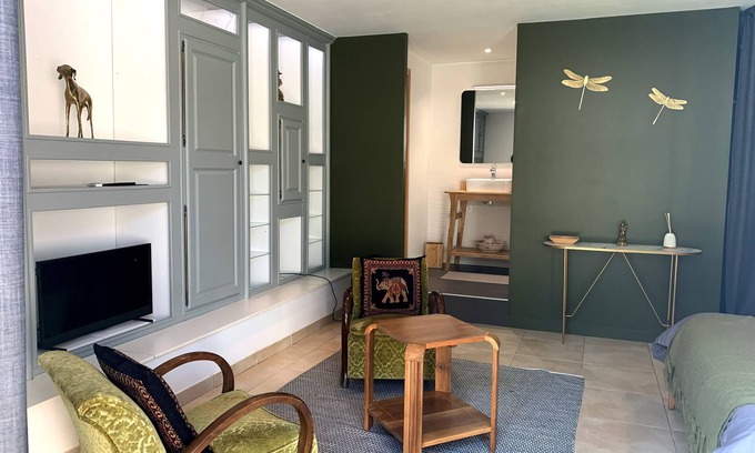 Chabeuil Cama Y Desayuno | Chambre Drôme tropicale