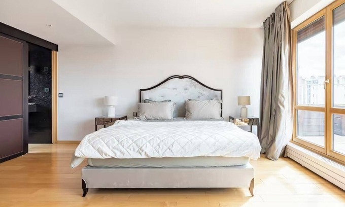 Chaillot Apartamento | Champs Elysees Penthouse Eiffel View Jacuzzi