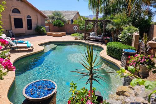 Sun Groves Casa | Chandler Resort Home with Private Pool Near Golf