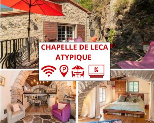 Corsavy Casa | Chapelle de Léca, Authentique Chapelle Rénovée - Vallespir - Vue Imprenable Montagne - Unique, Loft Moderne et Pittoresque - WIFI - Confort Premium - OFFRE SPECIALE - Majestic Key Konciergerie Collioure