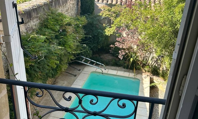 Montaren-et-Saint-Mediers Cabaña | Charming high-end Cottage near Uzès with pool