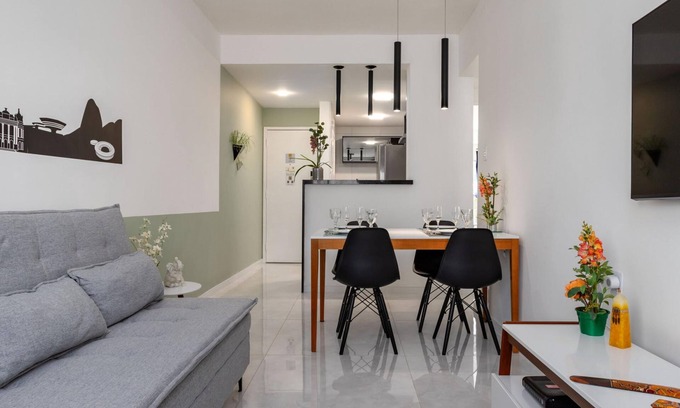 Zona Sul Apartamento | Charm in Botafogo | Well decorated | SCT1202