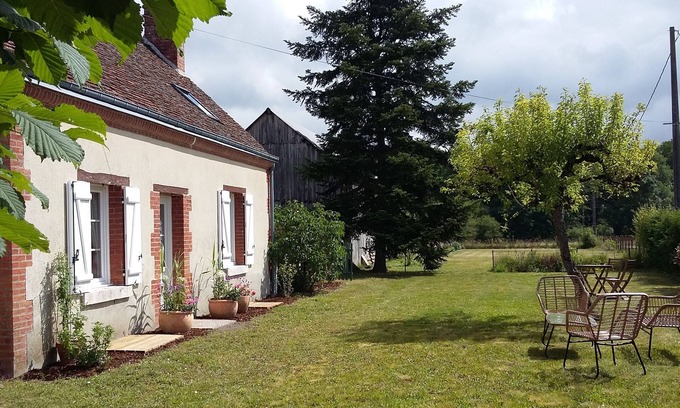 Tour-en-Sologne Cabaña | Encanto del campo de Solognote, rodeado de castillos.