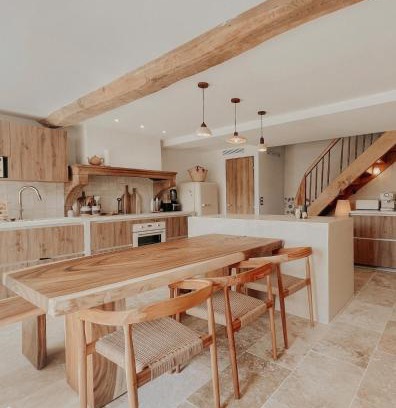 Saint-Georges-d'Esperanche Casa | Charmante maison en pierres, séjour à la ferme