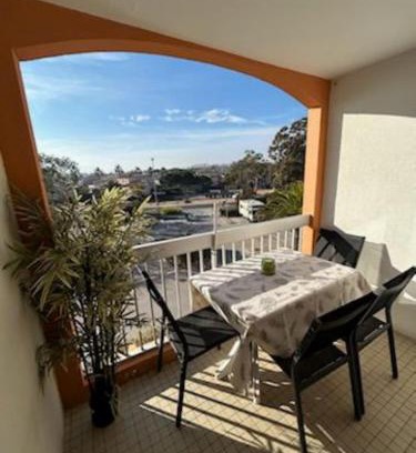 Saint-Cyprien Plage Apartamento | Charmant appartement T2 avec Balcon