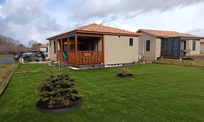 Saubrigues Cabaña | Charmant Cottage Dans les Landes,piscine Couverte et spa