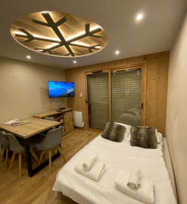 Saint-Jean-dʼAulps Apartamento | Charmant studio à la montagne