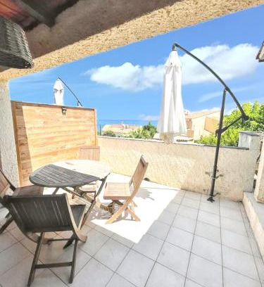 Bravone Apartamento | Charmant studio à Linguizzetta 23 m² avec terrasse privative