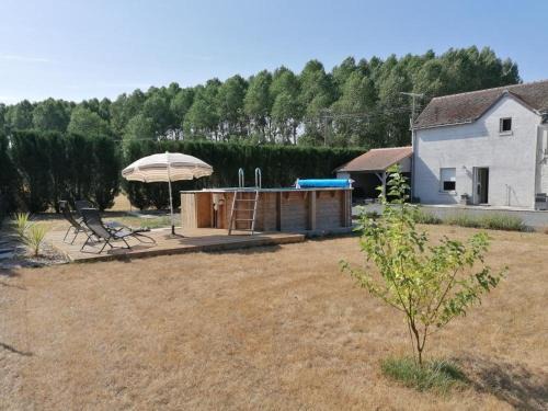 Rilly-sur-Vienne Casa | Charmante maison avec piscine et grand jardin en Touraine, proche châteaux de la Loire et Futuroscope - FR-1-381-481