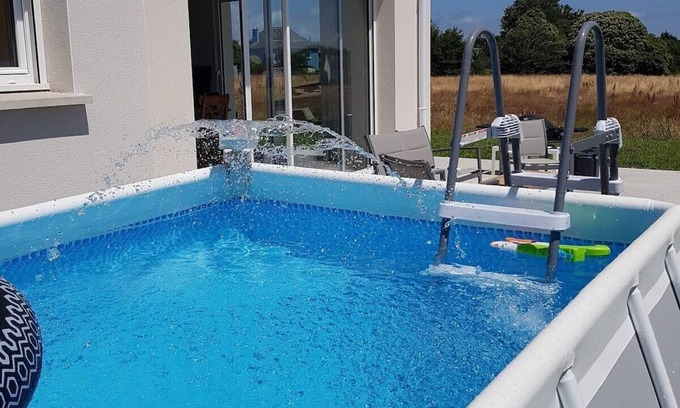 Locmiquelic Casa | Charmante maison récente Piscine Proche plages