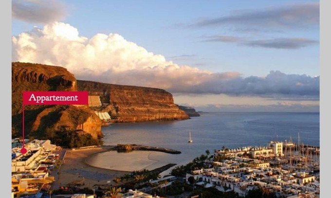 Playa de Mogan Apartamento | Charmante Wohnung direkt am Meer, kostenloses WLAN