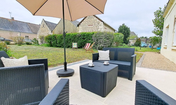 Saint-Patrice Casa | Charme en Touraine 7p #châteaux #nature #vignobles