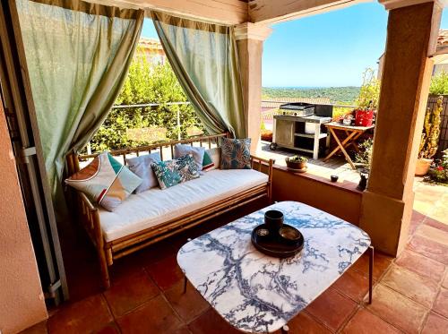 Ramatuelle Casa | Charme méditerranéen Terrasse féerique et vue mer