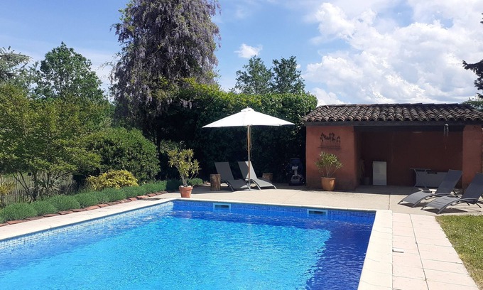 Villefranche-d'Albigeois Casa | Charming and comfortable holiday home with stunning pool near Albi, France