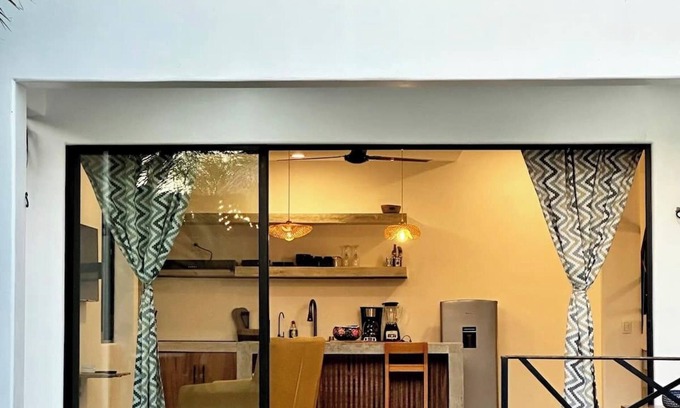 Brisas de Zicatela Casa | Charming 1-bedroom house Brisas de Zicatela with WiFi, AC, palapa,swimmingpool
