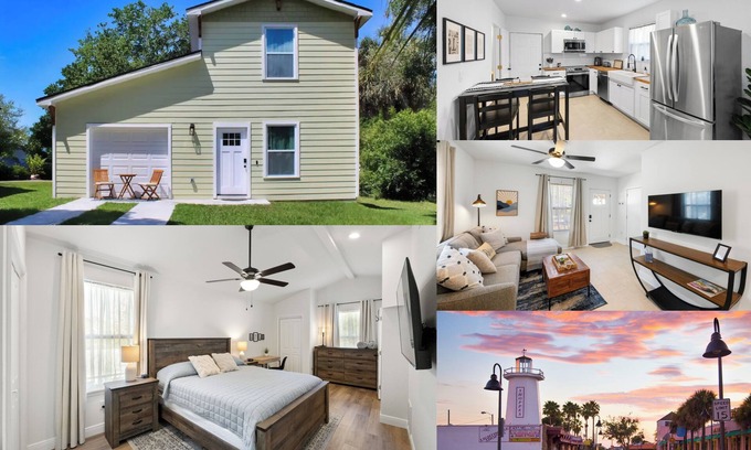 Tarpon Springs Cabaña | Charming 1-bedroom Cottage - Close to Downtown/Sponge Docks/Beaches/Trails