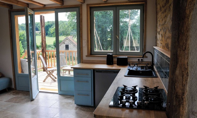 Saint-Vaury Cabaña | Charming 1-bedroom cottage in Saint-Vaury