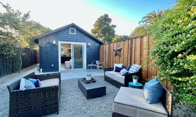 Alto Sutton Manor Cabaña | Charming 1-bedroom cottage with AC and WiFi in marvelous Mill Valley
