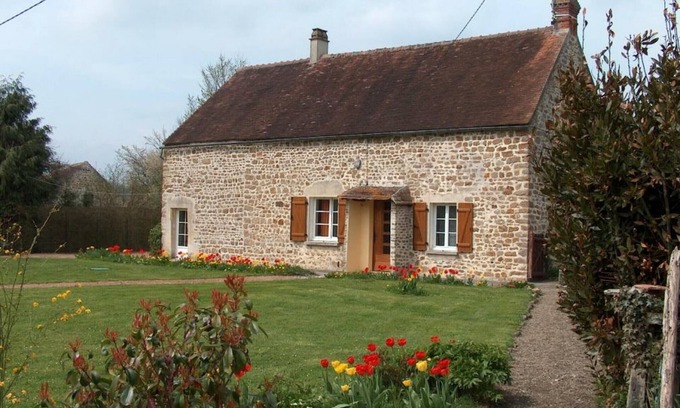 Boischampre Cabaña | Casa de campo del siglo XVII con jardín cerca del Château de Sassy
