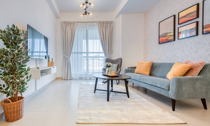 Al Quoz 4 Apartamento | Charming 1BR at Al Khail Heights Al Quoz by Deluxe Holiday Homes