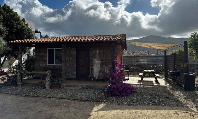 Valle de Guadalupe Cabina | Charming 2-bedroom cabin in Valle de Guadalupe at Cerveceria Bellinghausen.