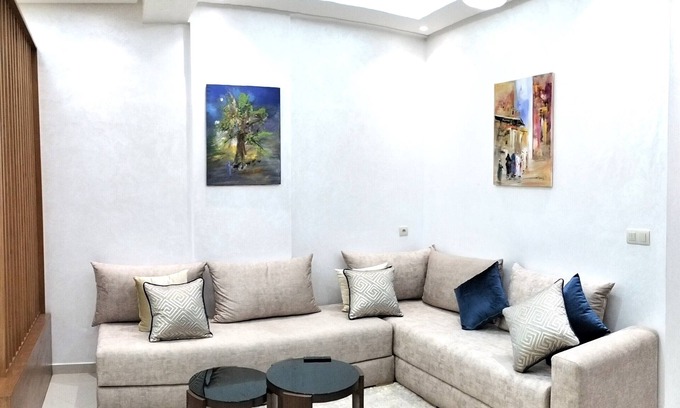 Dakhla Apartamento | Charming 2-bedroom apartment in lovely Agadir with AC