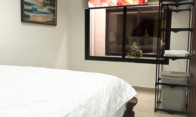 San Miguel Condominio | Charming 2-bedroom condo in bright San Miguel with WiFi and AC , park with pool