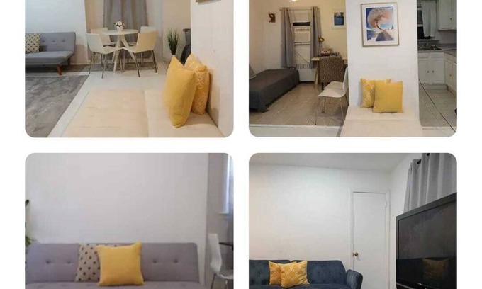 North Bergen Apartamento | Charming 2-bedroom apartment i close to NYC, sleeps 7, w wify, parking , kitchen