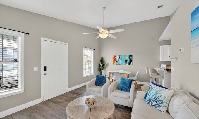Biltmore Beach Casa | Charming 2-bedroom townhome feet from the Beach