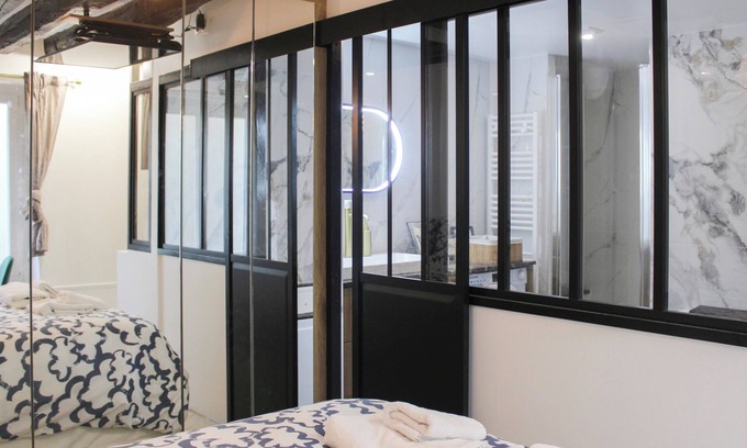 Quartier Sainte-Avoye Apartamento | Charming 2-room apartment in the heart of Paris