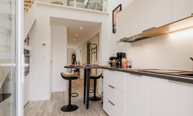 Pornic Cabaña | Casa independiente con terraza, cerca de la playa y del golf, en el corazón de Pornic