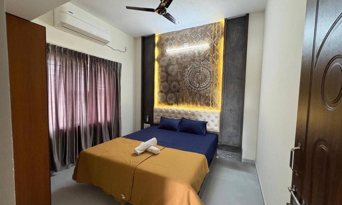 Inna Casa | Charming 3-bedroom bungalow with WiFi, AC in peaceful Uchilakere