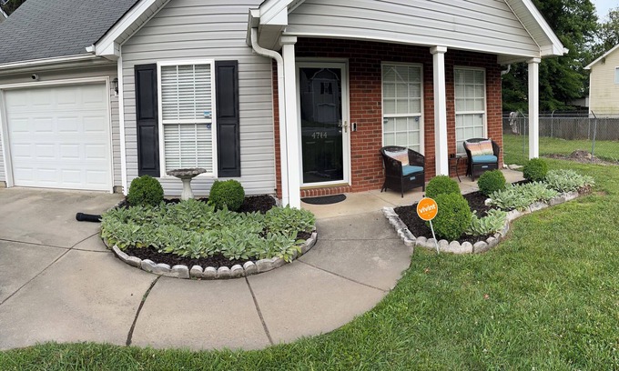 Greensboro Casa | Charming 3-bedroom house with Smart TVs and WiFi in serene Greensboro