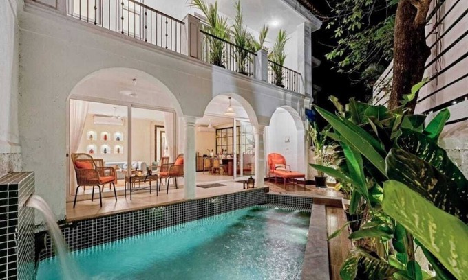 Assagao Casa | Charming 3-bedroom villa in Assagao with private pool, jacuzzi & a snooker table
