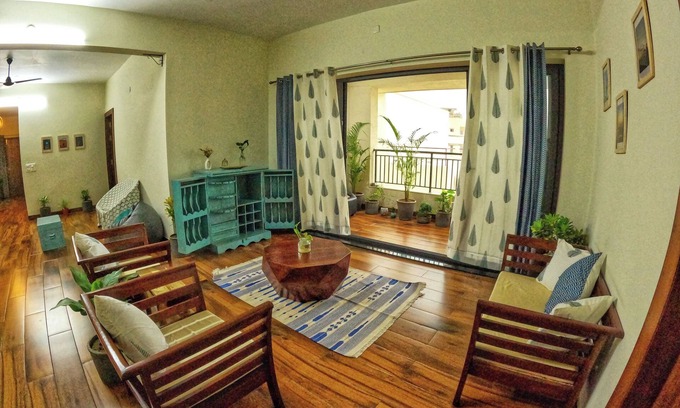 Bedla Casa | Charming 4-bedroom apartment with WiFi, AC in heart of Udaipur