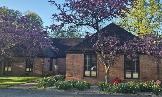 South Bend Casa | Charming 4-bedroom estate with fitness room, near Warren golf course/ND
