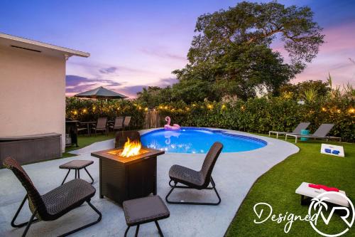 Dania Beach Casa | Charming 4BR Home w Private Pool
