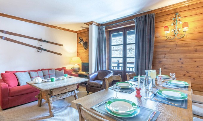Val-d'Isere Apartamento | Apartamento elegante y con carácter en el corazón del viejo pueblo, cerca de las pistas