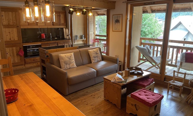 La Salle-les-Alpes Apartamento | Encantador apartamento 4/6 personas, Serre Chevalier 1400 m 3 *, WIFI