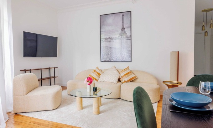 Quartier de Javel Apartamento | Apartamento con encanto - 2 habitaciones, 4 baños - Beaugrenelle