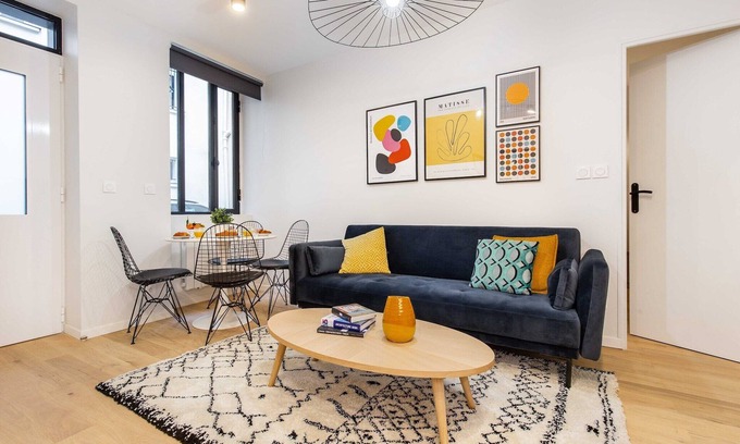 Strasbourg -Saint-Denis Apartamento | Encantador apartamento - 2BR/6P - Bonne-Nouvelle