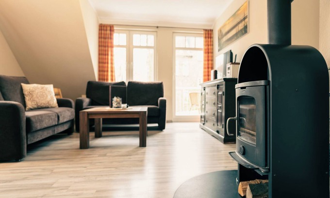 Spiekeroog Apartamento | Charming apartment for 4 people in Haus Seeschwalbe int Dörp am Noorderpad