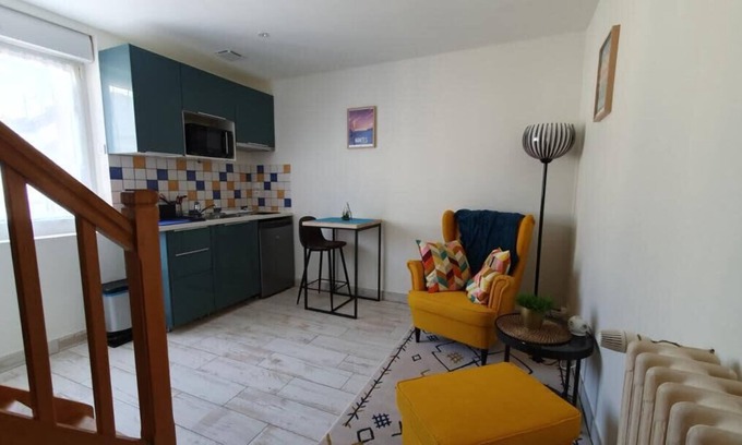 Beaulieu-Mangin Apartamento | Charming apartment for 2 in Nantes