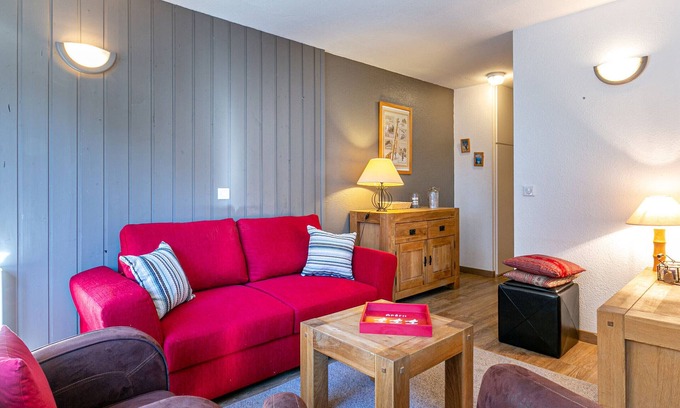 Val-d'Isere Apartamento | Apartamento Val-d'Isère, 2 dormitorios, 6 personas