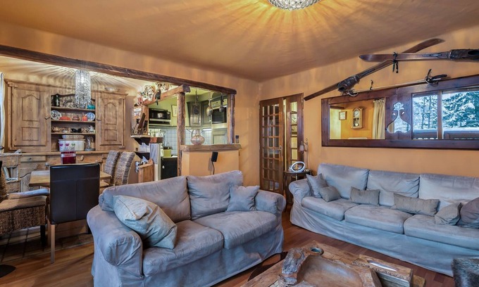 Courchevel Apartamento | Apartamento Courchevel 1850, 2 dormitorios, 6 personas