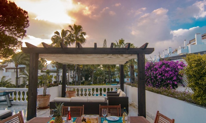 Nikki Beach Apartamento | Encantador apartamento en White Pearl Beach con amplia terraza