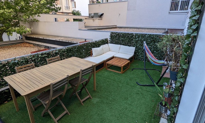 Quartier des peupliers Apartamento | Encantador apto con terraza en el corazón del Paris 13°
